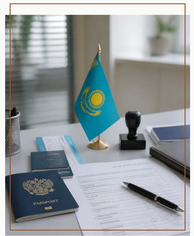 Оформление визы в Казахстан для поездки и работы в Зиме