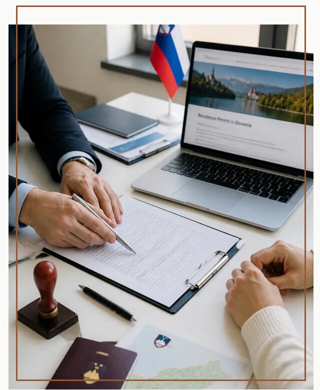 Оформление вида на жительство в Словении под ключ в Зиме