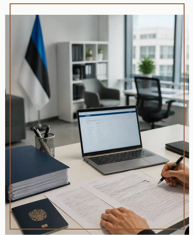 Оформление ВНЖ в Эстонии для переезда и легального проживания в Зиме