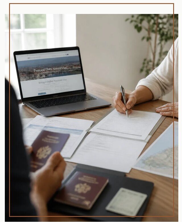 Оформление Digital Nomad и ВНЖ Португалии в Зиме